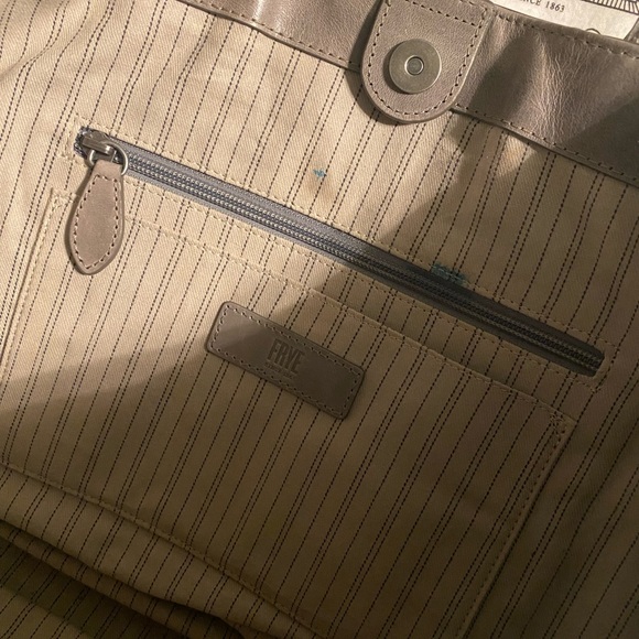 NWT Frye Melissa Leather Shopper Tote - Picture 5 of 7